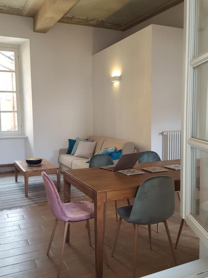 Villa Maghetti - Modernized Flat In Historic Palazzo In The Center Of ルイーノ エクステリア 写真